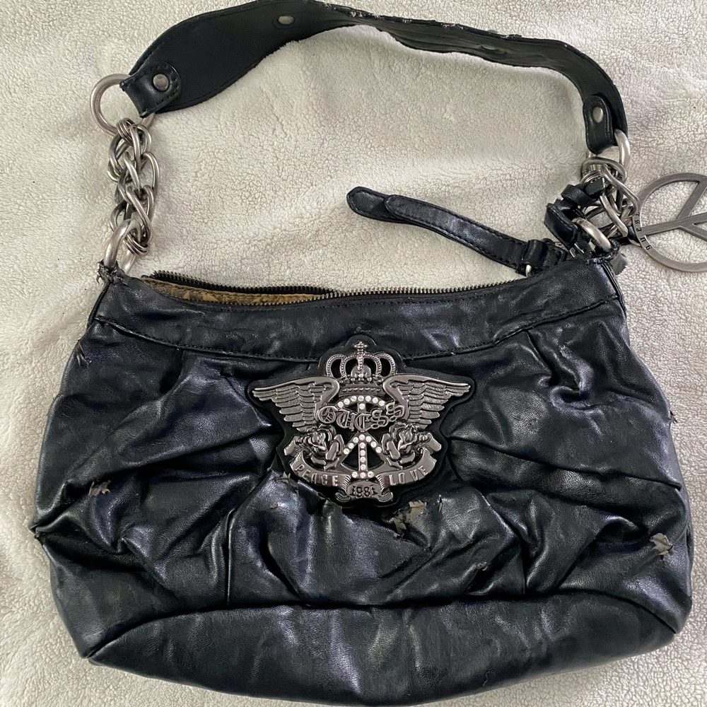 Guess Black Shoulder Bag